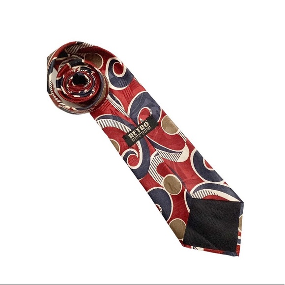 Vintage Retro Design Studios Necktie - Picture 2 of 2
